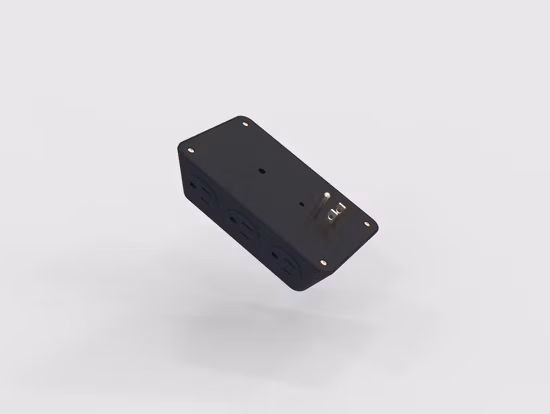 Prise murale multiprise USB 12 en un avec protection contre les surtensions