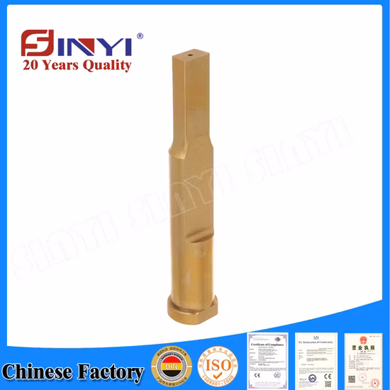 Pièce d'usinage légère adaptée aux besoins du client, poinçon régulier pour pièces de rechange de moules